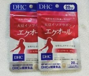 200円オフクーポン　DHC　エクオール　20日分　2袋