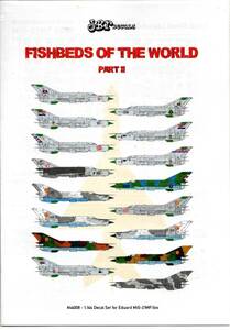 1/144　JBｒデカール　JBr Decals　44008 Fishbeds of the World Pt. 2