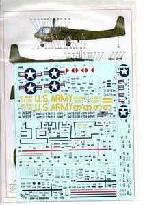 1/72 Clear Prop! クリアープロップ！デカール　CPD72006　OV-1A/JOV-1A モホーク