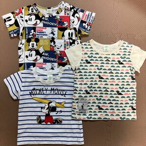 ミッキー　ディズニー　半袖　Tシャツ　トップス　まとめ売り　サイズ80