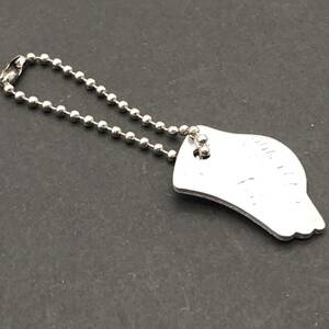 【 ビンテージ 1977年 】ドッグタグ Dog Tag 　※チェーン付き　キーホルダ　キーチェーンなどに！ アンティーク 犬 ネックレス　KEY011