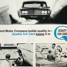 『 フォード 』ビンテージ 広告　60年代　フレーム 付 ポスター 当時物 額付 LIFE 雑誌 アンティーク FORD_画像2