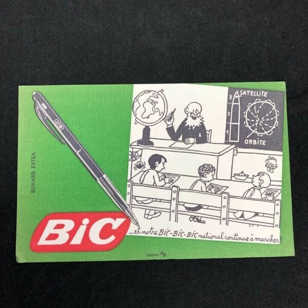 ビュバー　フランス　アンティーク　『 ビック (BIC) / 文房具メーカー 』 レトロ　 （VYB099）　