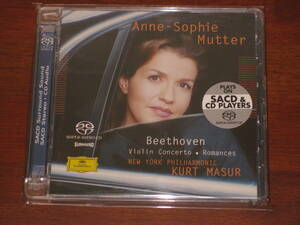 ANNE-SOPHIE MUTTER アンネ=ゾフィー・ムター/ VIOLIN CONCERTO & ROMANCES 2003年発売 DGG社 Hybrid SACD 輸入盤