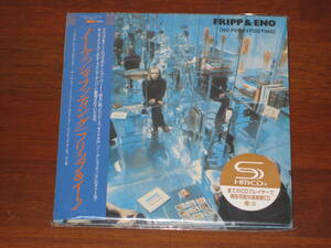 FRIPP & ENO フリップ & イーノ/ ノー・プッシィフッティング 2024年発売 紙ジャケ SHM-CD 2枚組 国内帯有