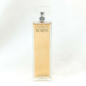 B 74 #[ 100ml almost full turn ] Calvin Klein ETERNITY MOMENT Calvin Klein Eternity mo men toEDP SP spray perfume fragrance 