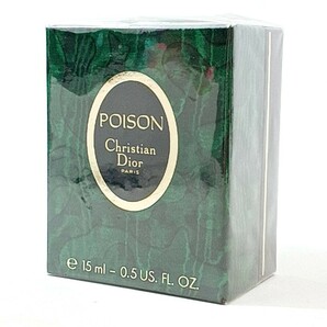 B 102 ◎【15ml 未開封】Christian Dior POISON クリスチャンディオール プワゾン ESPRIT DE PARFUM 香水 フレグランス フランス製の画像1
