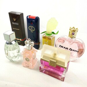 10 # 1円〜【ブランド香水7点セット】 GUCCI pour homme / PIERRE BALMAIN / Reyane / JIMMY CHOO / EDT EDP / SP BT / 香水 フレグランス