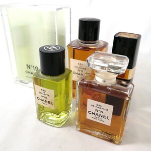 32 ★1円〜【ブランド香水5点セット】 CHANEL シャネル / N°19 /N°5 / EDP EDT EDC / SP BT / 香水 フレグランス / フランス製