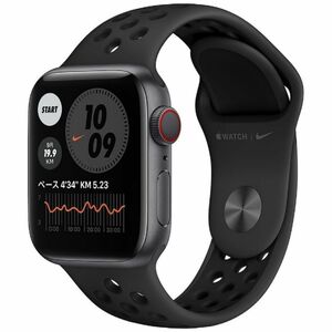 Apple Watch Nike Series 6（GPS + Cellularモデル）40mm Nike M07E3J/A 本体
