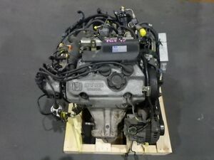 トゥデイ[JA4 前期]E07A 29878km エンジン 本体 3AT 補器類 ECU