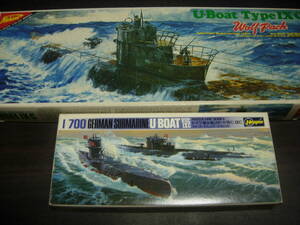 ニチモ　１／２００完全スケールNO,１０　ドイツ海軍潜水艦US１１（呂５００さつき１号）　WL　NO、１２６　Uボート付き