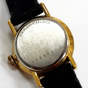 LONGINES ロンジン 手巻き ゴールドカラー ラウンド 稼動品 レディース 腕時計 アンティークの画像4