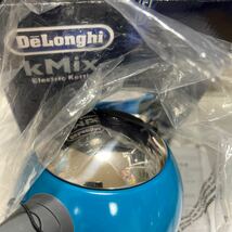 新品 未使用 デロンギ 電気ケトル ケーミックス SJM010J-BL　DeLonghi kMix ブルー 電気ポット _画像10