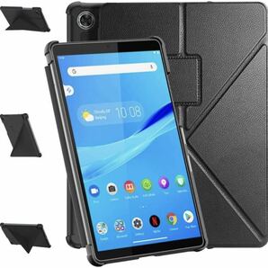 Lenovo Tab M8用カバー　タブレットカバー　アンドロイド　8インチ　ブラック スタンド機能 黒 