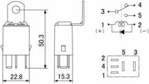 MITSUBA [ミツバサンコーワ]24Vホーンリレー RC-5301_画像2
