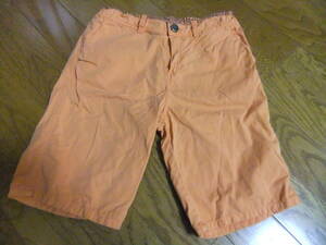 [USED] Paul Smith Kids trousers short bread 10a 140. orange adjuster attaching 