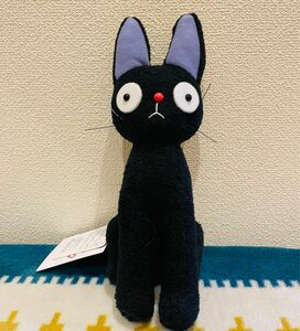 ジブリパーク　魔女の谷限定　　魔女の宅急便　ジジそっくり　黒猫　ぬいぐるみ　Ghibli Park