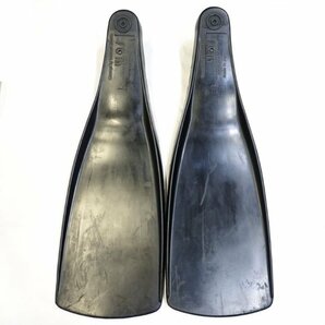大人気ロングフィン GULL ワープフィン フルフット ブラック サイズL（素足27-28cm）の画像3