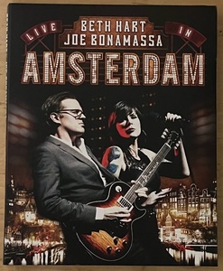 Beth Hart & Joe Bonamassa ベス・ハート&ジョー・ボナマッサ Live in Amsterdam 2014 ２枚組 DVD デジパック 中古 BLUES ROCK ライヴ映像