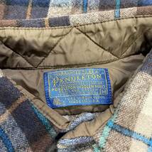  PENDLETON ペンドルトン ウール シャツ サイズM_画像5