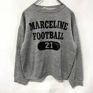 ヴィンテージ 70s USA製 RUSSELL ラッセル MARCELINE FOOTBALL スウェット サイズL