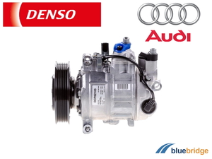 DENSO 新品 エアコンコンプレッサー アウディ A6 A6アバント A7 Audi 4G 4G0260805A