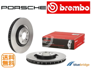 BREMBO 新品 ポルシェ マカン 95B 3.0L GTS J1H2 フロント ブレーキローター 95B615301H 95B615302H