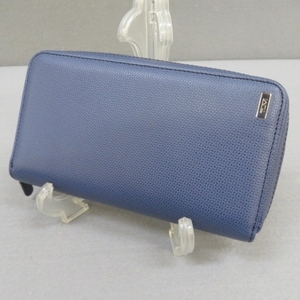 YSS3495★TUMI/トゥミ ZIP-AROUND TRAVEL WALLET ジップアラウンドトラベルウォレット MONACO SLG ネイビー★A