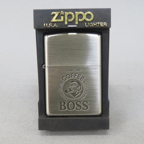 ZIPPO 未使用 BOSSコーヒー 非売品 ZIPPO 未使用 BOSSコーヒー 非売品