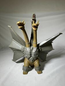 メカキングギドラ BANDAI 円谷プロ ソフビ 1991年　タグ付き 身長30cm ヴィンテージ。ウルトラマン怪獣　　YR-0010