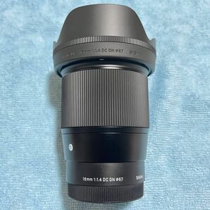 SIGMA 16mm F1.4 DC DN | Contemporary ソニーE