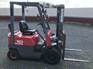 ★栃木発 Must Sell Nissan J01 forklift 1.0ｔMT ガソリン