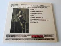 DEEP PURPLE ディープ・パープル／INGLEWOOD / LIVE IN CALIFORNIA 1968＜輸入盤CD＞オフィシャル・アーカイヴ・ライヴ_画像2