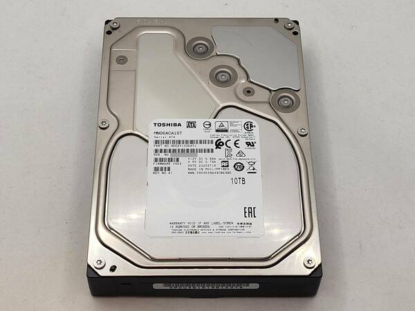 【14099時間】 東芝 MN06ACA10T NAS向け 10TB SATA600 7200 ハードディスク 動作確認済み②