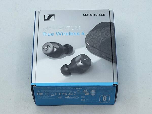 【未使用新品】ゼンハイザーSennheiser ワイヤレスイヤホン MOMENTUM True Wireless 4 ブラックグラファイト MTW4-BLACK-GRAPHITE