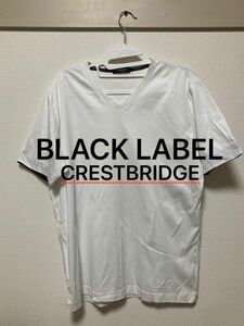 BLACK LABEL CRESTBRIDGE Tシャツ　ホワイト 白