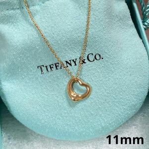 大人気★極美品★試着品★Tiffany&Co. ティファニー オープンハートネックレス ゴールド #944068 