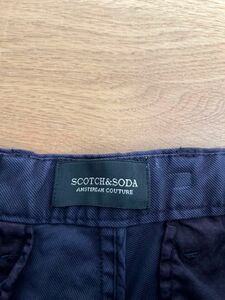 SCOTCH＆SODA Mott コットンパンツ サイズW30L32