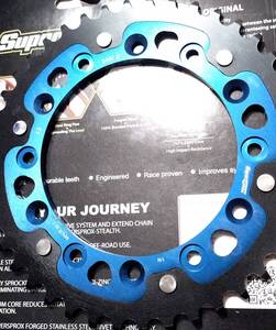 Super Sprox Honda XR XL Sprocket Lear 42T RST-245/2: 2: 2: 42-Blu