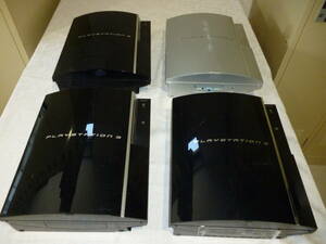 SONY ソニー PLAYSTATION3 PS3 本体4点 CECHH00 CECHL00　CECHA00 まとめ売り