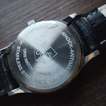 ●希少！●オリス■ORIS 手巻き機械式1980年代ヴィンテージメンズ腕時計アンティーク即納　男性人気ブランド0406i_画像4