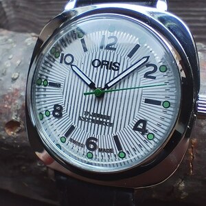 ●希少！●オリス■ORIS 手巻き機械式1980年代ヴィンテージメンズ腕時計アンティーク即納　男性人気ブランド0414g