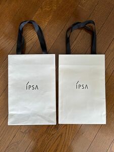 IPSA 紙袋　ショッパー　2枚セット売り