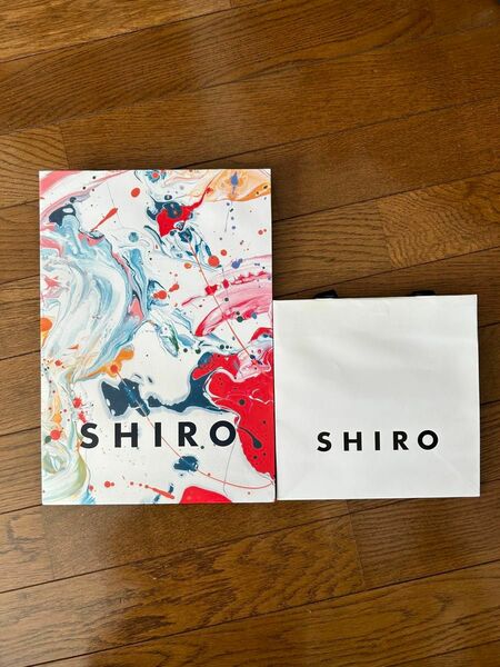 シロ　SHIRO ショッピングバッグ　ショッパー　紙袋　