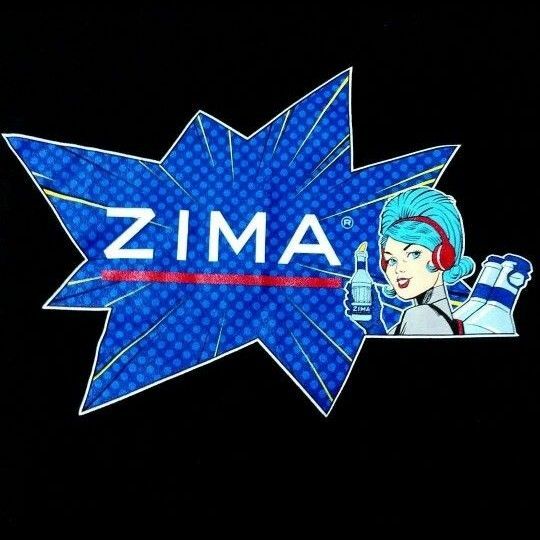 ジーマ　販促　プリントtシャツ　ZIMA お酒