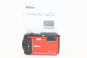 Nikon デジタルカメラ COOLPIX AW130 オレンジ #0093-937