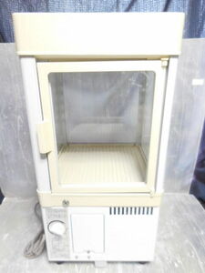 ジャンク 通電可 昭和レトロ SANYO サンヨー 4面ガラス 業務用冷蔵庫 ショーケース SMR-55 1面開き 小型 冷蔵ショーケース SMR-55/SMR-55A