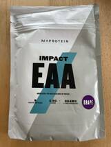 お買い得品　新品未開封　Myprotein マイプロテイン Impact EAA グレープ 250ｇ 必須アミノ酸_画像1