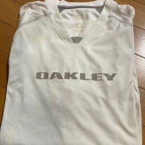 オークリーOAKLEY 白半袖 Tシャツ SIZE XLの画像2